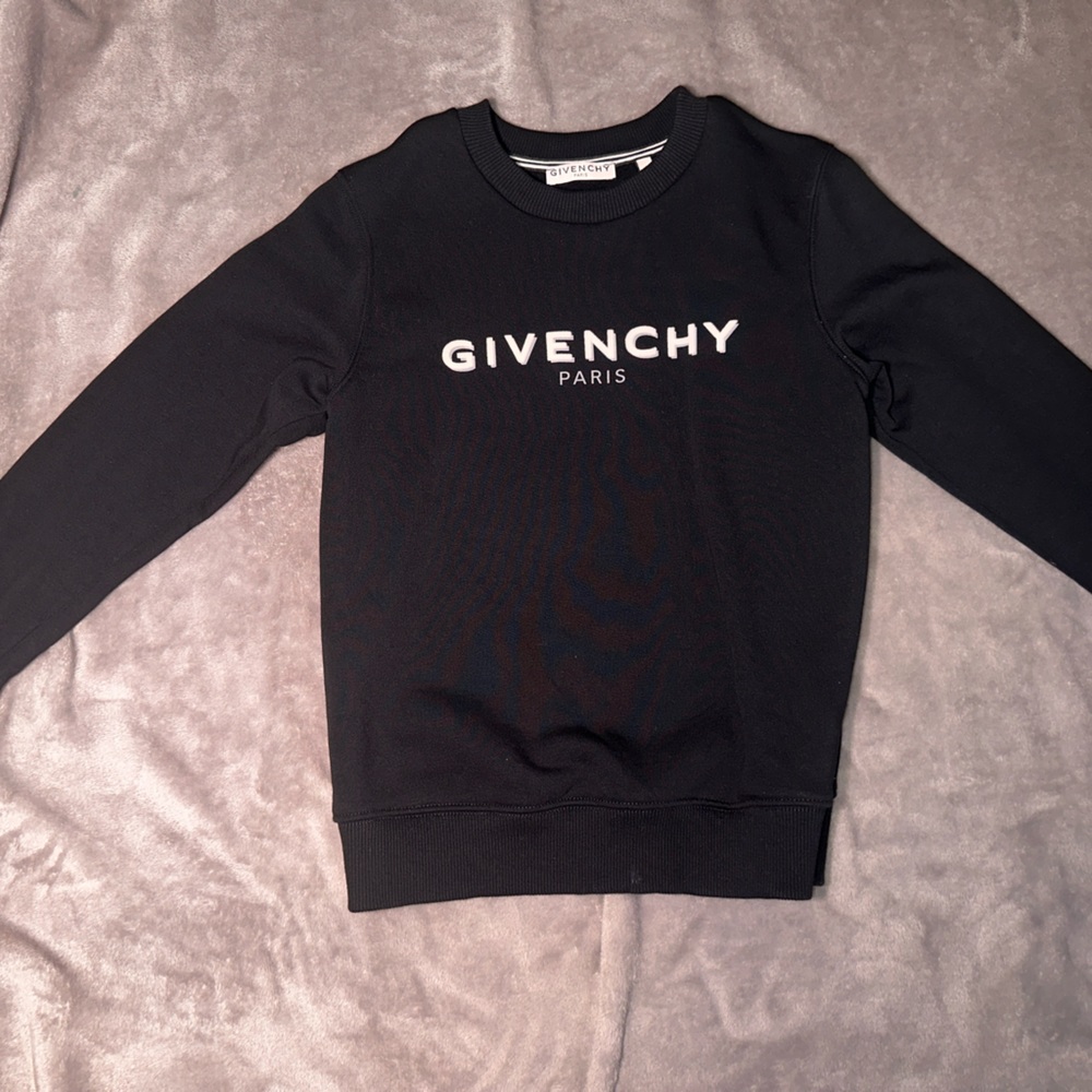 Authentic Givenchy Kids Logo Print  Sweatshirt, worn once